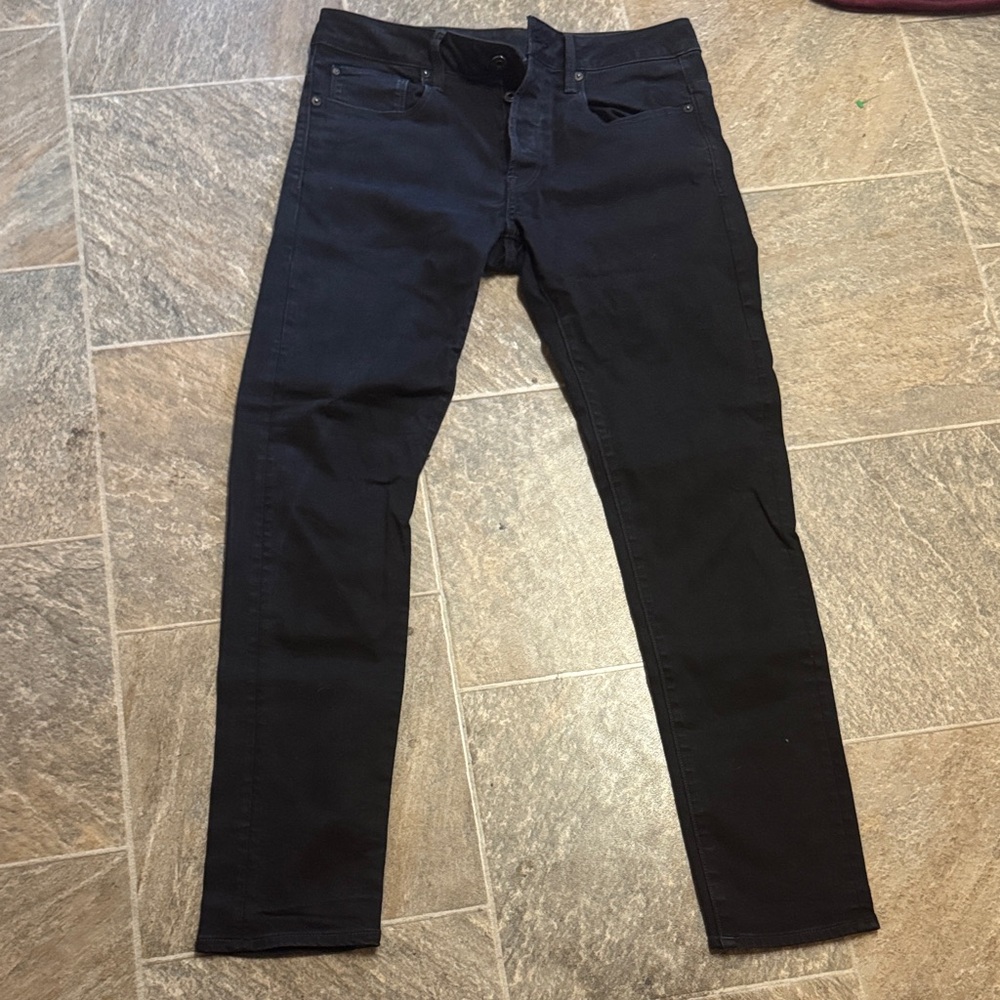 Classic Black Skinny Jeans for Men